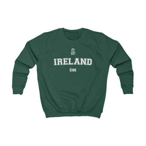 Ireland Unisex Kids Sweatshirt